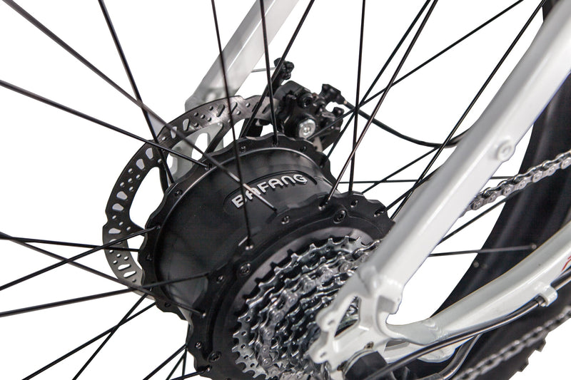 GlareWheel EB-PR 26" Fat Tire Electric Mountain Bicycle - Black