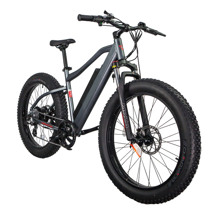 GlareWheel EB-PR 26" Fat Tire Electric Mountain Bicycle - Black