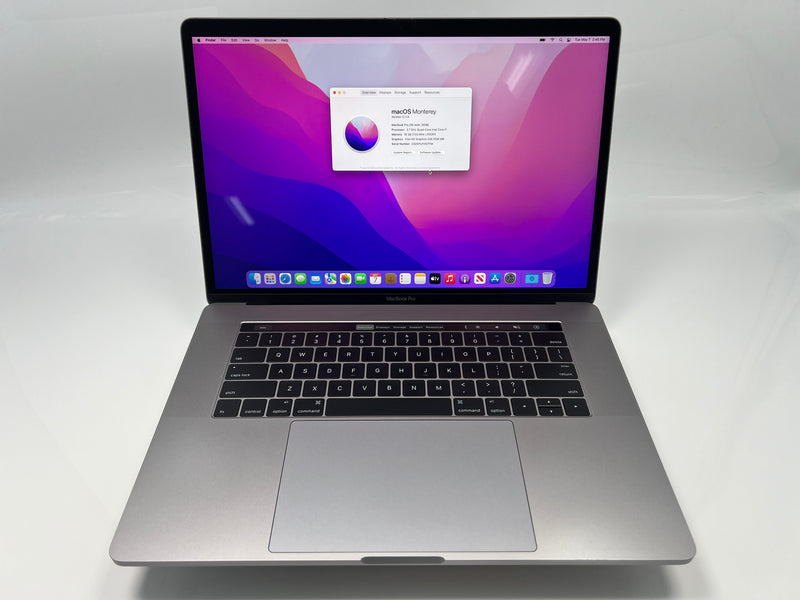Apple MacBook Pro 15-Inch (2016) 2.7GHz 16GB RAM 512GB SSD - Space Grey