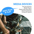 Extensor HDMI 4K Balun sobre cable de fibra óptica, HDR10, ARC y RS-232 hasta 40 km: de uno a muchos (transmisor y receptores se venden por separado) 