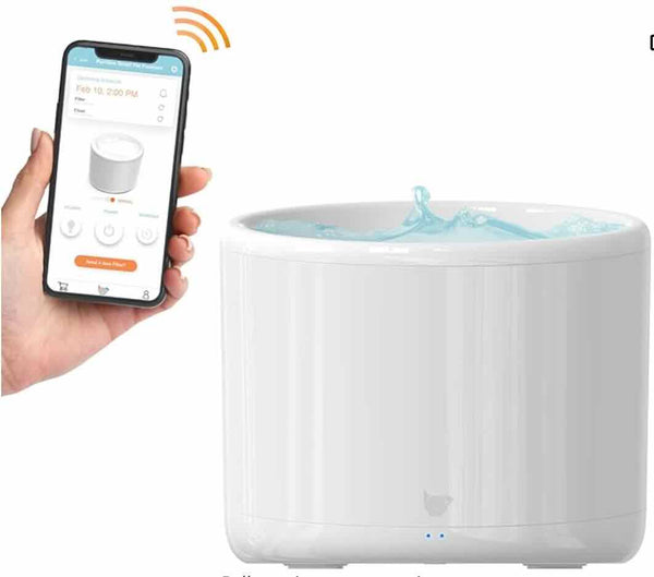 Fuente de agua inteligente para perros y gatos Instachew Purrflow