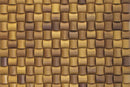 Iroko Straw Mesh-mounted Wood Mosaic Wall Tile - Livfloors Collection