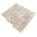 Ivory Light 6"xFree Length Split-face Natural Travertine Wall Tile - Livfloors Collection