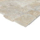 Ivory Light 6"xFree Length Split-face Natural Travertine Wall Tile - Livfloors Collection