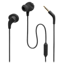 Jbl - Endurance Run 2 Auriculares internos con cable e impermeables - Negros