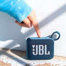 Jbl - Go 4 Waterproof Bluetooth Speaker - Blue