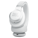Jbl - Live 770nc Bluetooth Over Ear Headphones - White