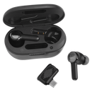 Jbl - Quantum True Wireless Noise Cancelling Gaming Headset - Black