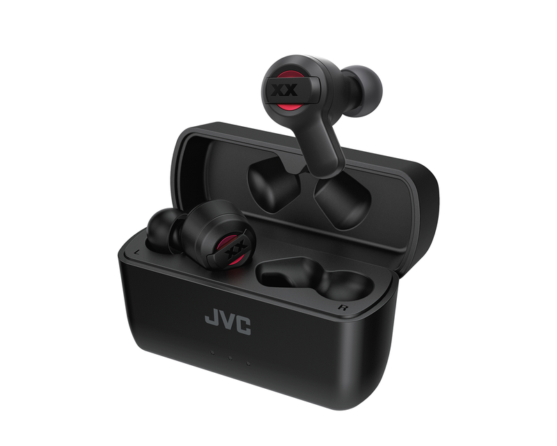JVC True Wireless Extreme Bass Earbuds Black