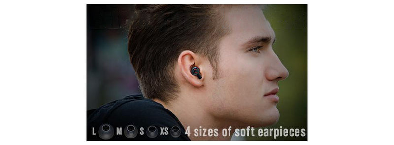 JVC True Wireless Extreme Bass Earbuds Black