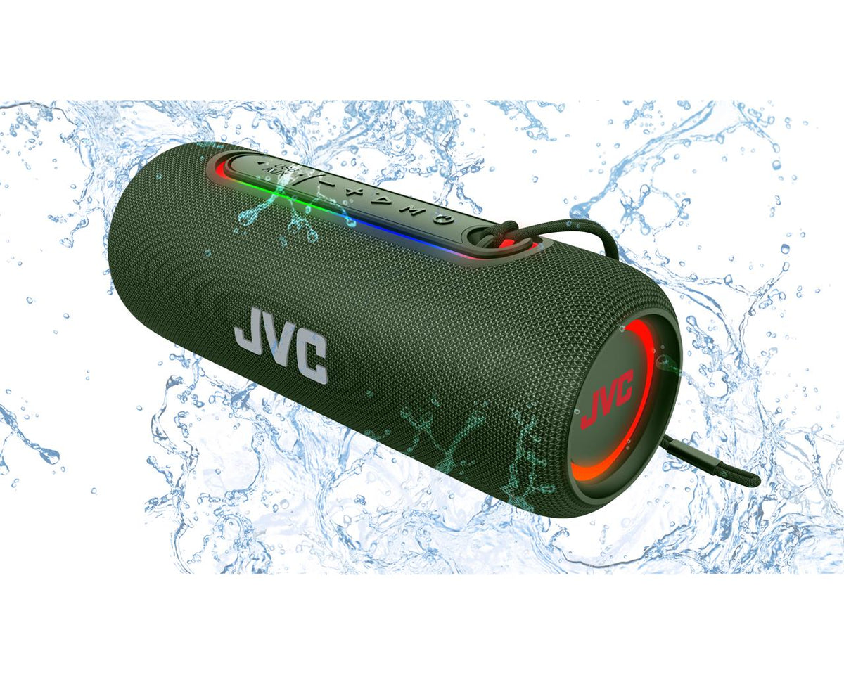 JVC Illuminated Portable Wireless Speaker with 20W max JVC Illuminated Portable Wireless Speaker with 20W max