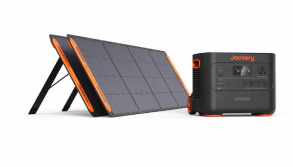 Jackery Explorer 2000 Plus Portable Power Station & 2 x 200W Solar Panels / Wellbots