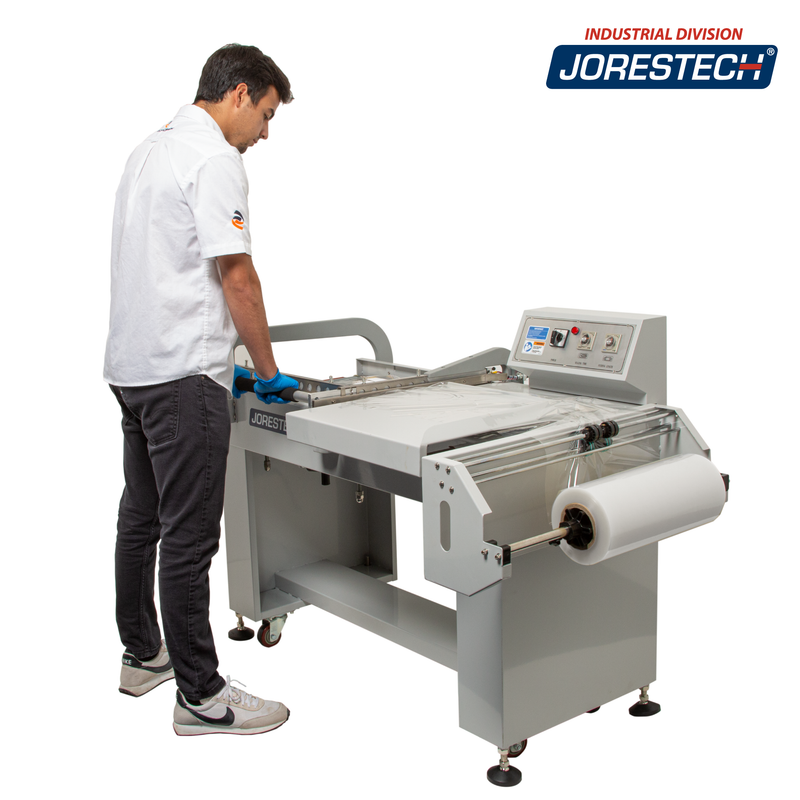 L Bar Film Sealer with Conveyor – 19” x 17”