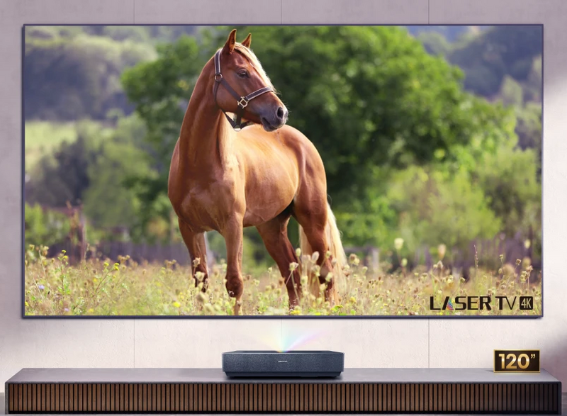 Hisense L5H 120" Laser TV 120L5H-CINE120A with 120" ALR Cinema Screen
