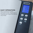 Whynter 2.1 Quart Automatic Ice Cream & Yogurt Maker with Built-In Compressor | ICM-220SSY