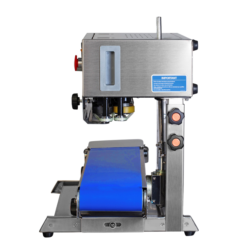Left-To-Right Stainless Steel Digital Continuous Band Sealer 730