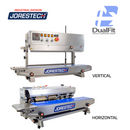 Left to Right Stainless Steel Digital Continuous Band Sealer 800 with Coder