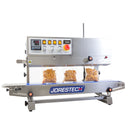 Left to Right Stainless Steel Digital Continuous Band Sealer 800 with Coder