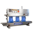 Left to Right Stainless Steel Digital Continuous Band Sealer 800 with Coder