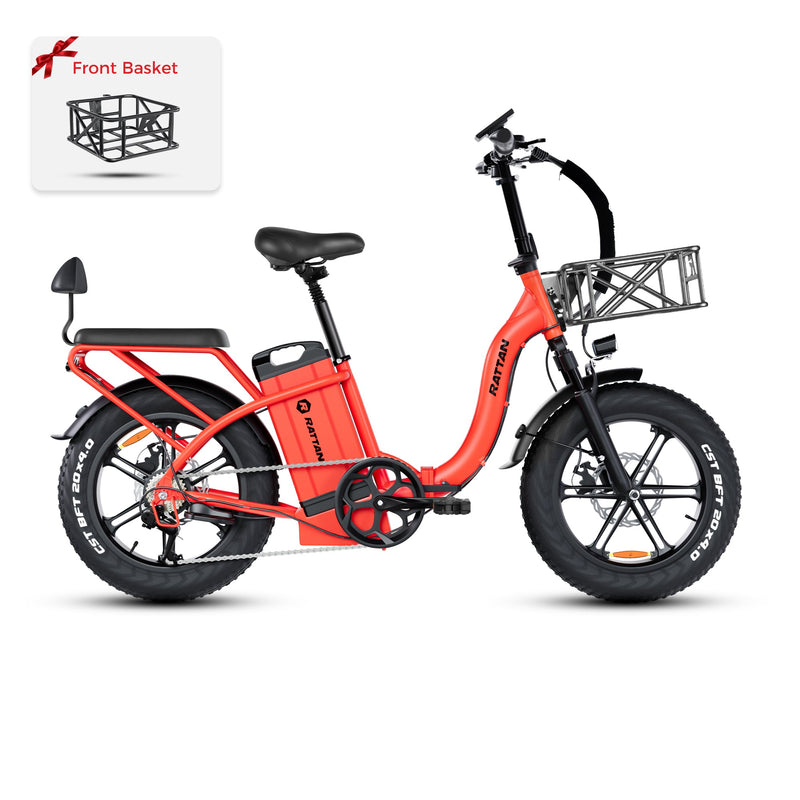 Bicicleta eléctrica de ratán Pinus