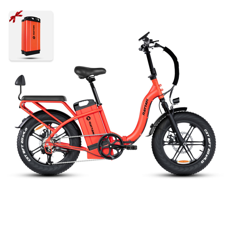 Bicicleta eléctrica de ratán Pinus