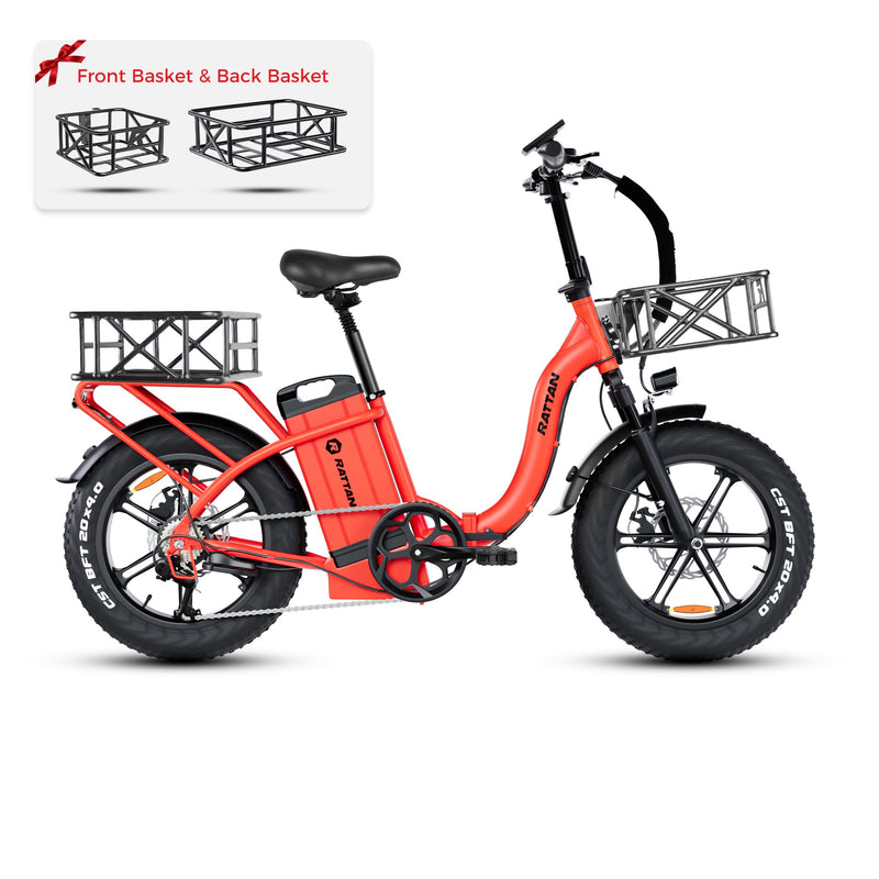 Bicicleta eléctrica de ratán Pinus