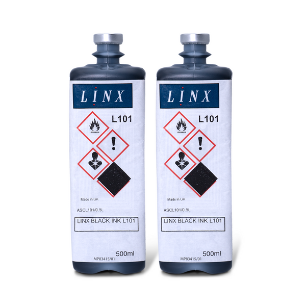 Black Multi-Purpose Ink for LINX 10 Printer - Pack of 1L