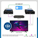 Extensor HDMI 4K sobre CAT6/7 RJ45 4K a 30 Hz hasta 40 m y 1080p hasta 70 m (EX-230PRO)
