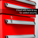 Whynter Portable 1.8 Cu. Ft. Tool Box Refrigerator with 2 Drawers & Lock | TBR-185SR