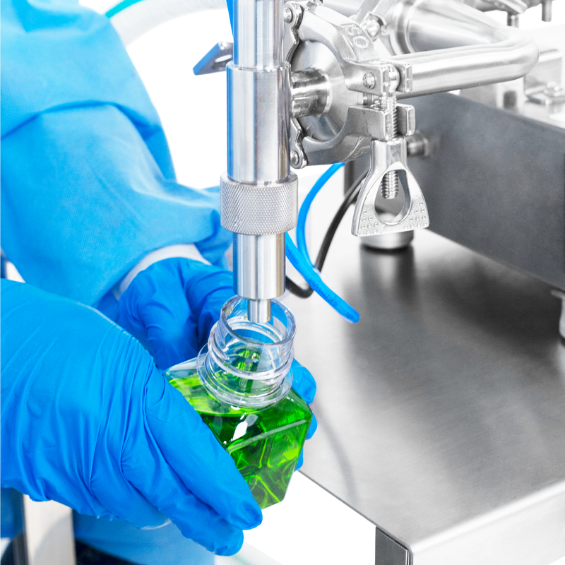 Low Viscosity Tabletop Liquid Piston Filler - 316 SS – 100ml