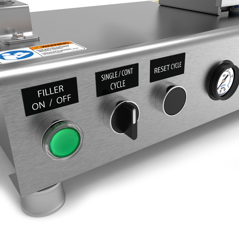 Low Viscosity Tabletop Liquid Piston Filler - 316 SS - 50ml
