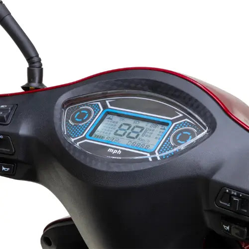 Bespoke Legacy Fast 3-Wheel Mobility Scooter - Red