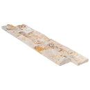 Leonardo Onyx Ledger 3D Panel 6"x24" Natural Marble Wall Tile - Full Truckload