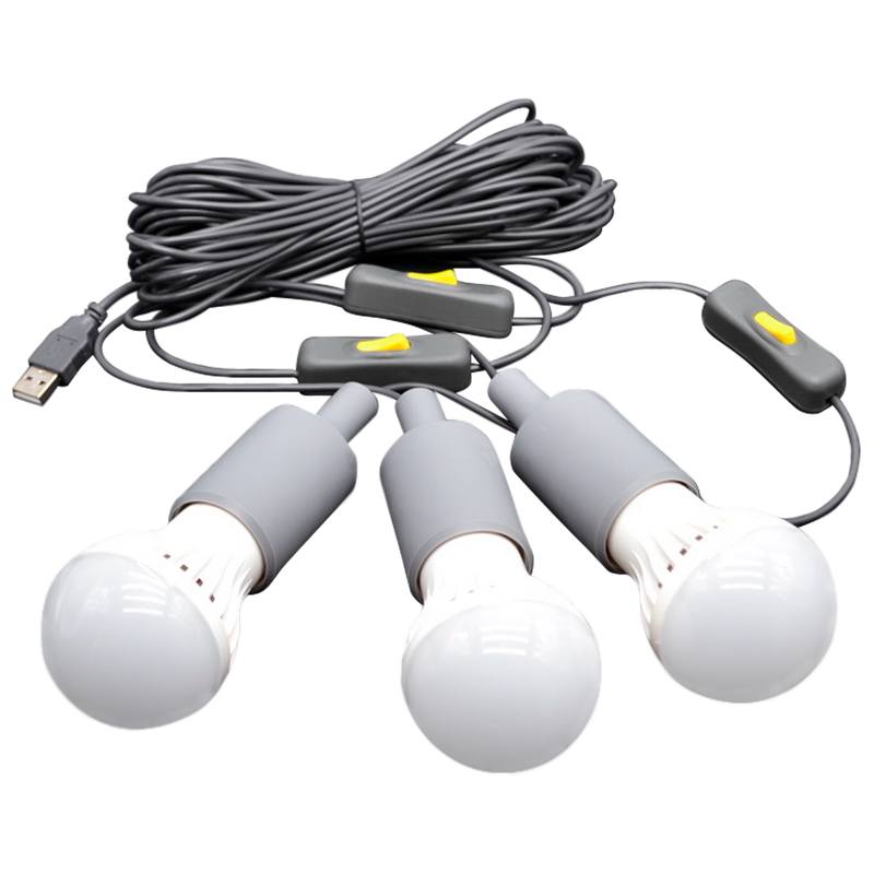 Lion Energy - 3 LED Light Bulb String
