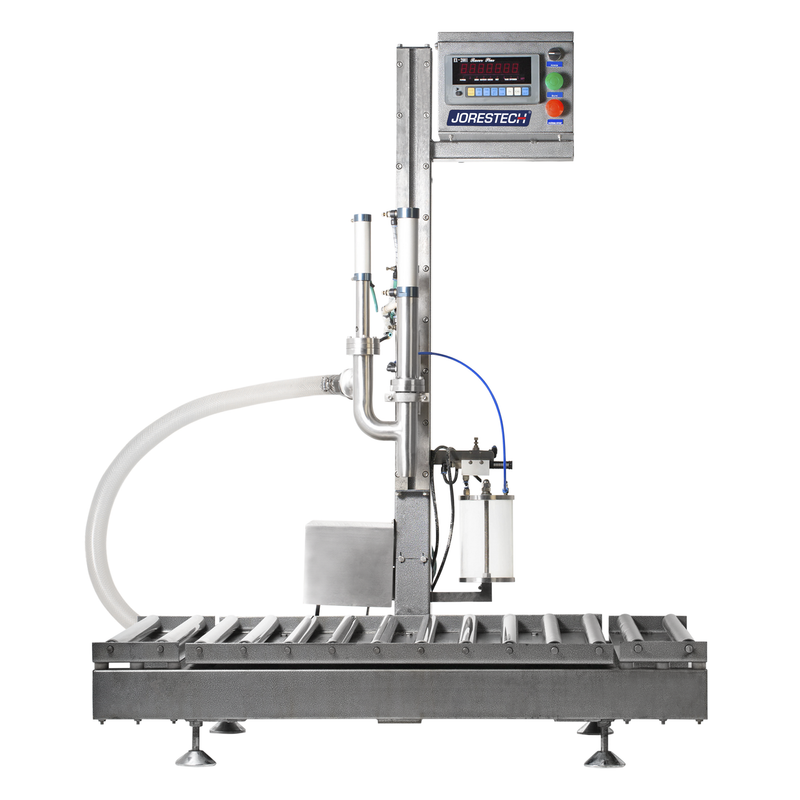 Liquid Net Weight Filler With Conveyor - 200Kg