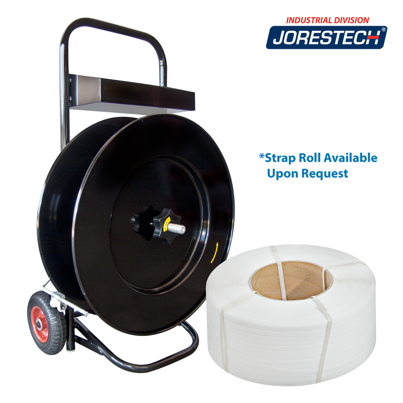 Manual Poly Strapping Dispenser  Cart – 16 X 6" Core