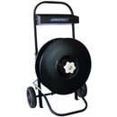 Manual Poly Strapping Dispenser Cart - 8" Core