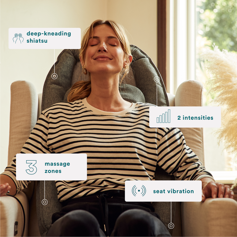 Homedics Total Recline Shiatsu Massage Cushion