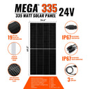 Rich Solar MEGA 335 - Panel solar de 335 vatios