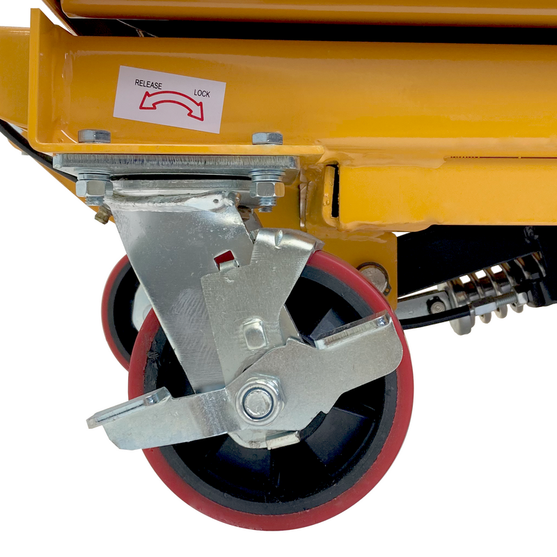 Mobile Scissor Lift Table – 1100 Lbs (500 kg)