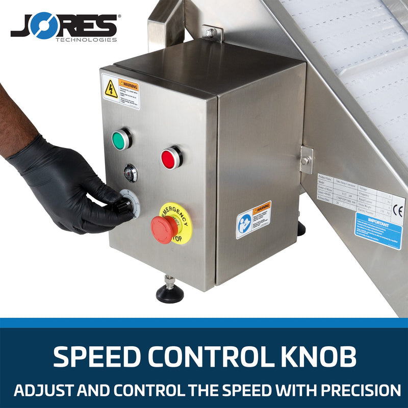 Motorized Take Away Incline Conveyor