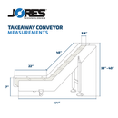 Motorized Take Away Incline Conveyor