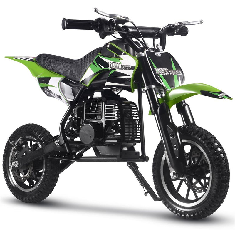 MotoTec Alien 50cc 2-Stroke Kids Gas Dirt Bike BD-01