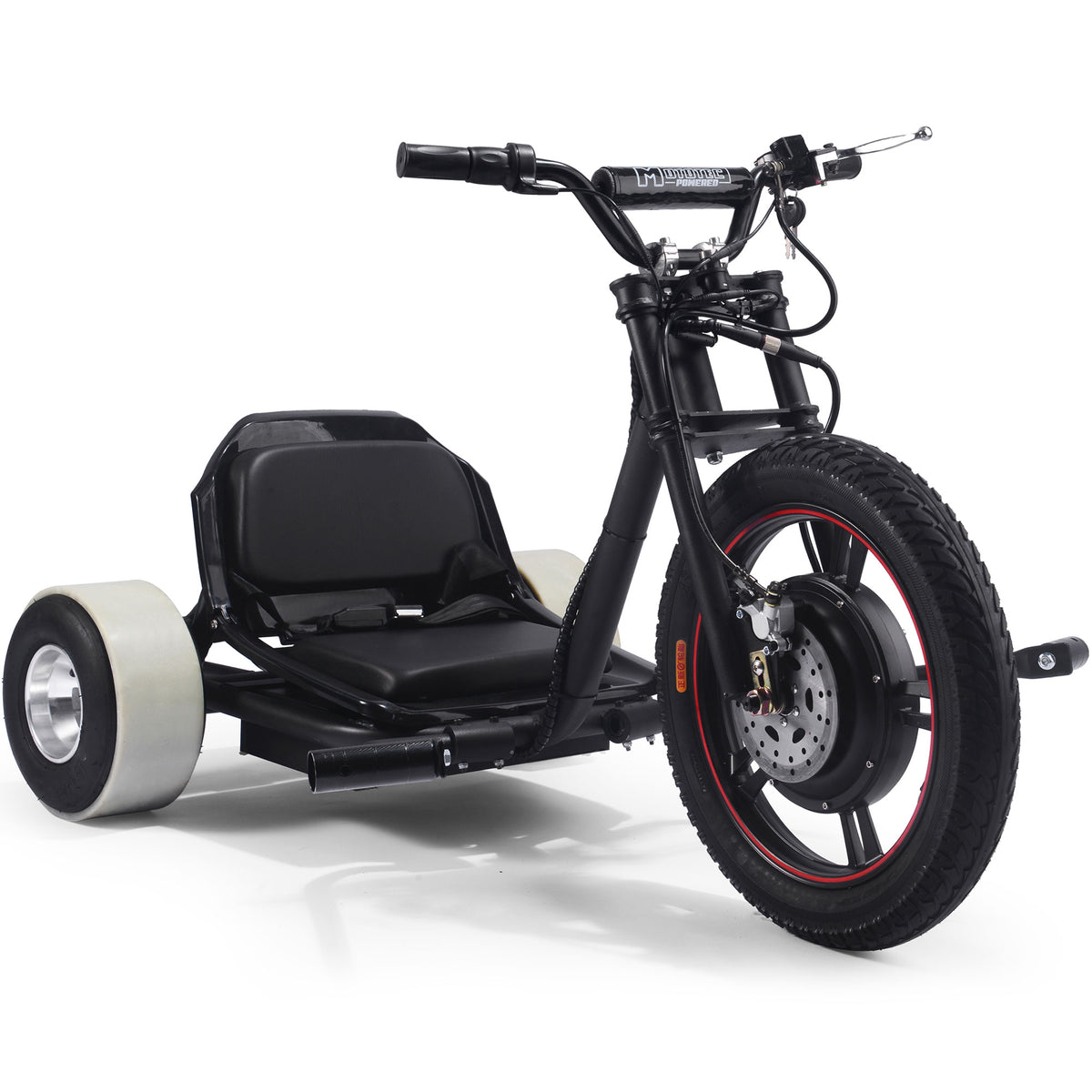 MotoTec Drifter 48v 800w Electric Trike Lithium | Wellbots | Free