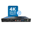 Extractor de audio EARC 4K a 60 Hz, reductor de escala HDMI I/D con mezcla descendente y compatibilidad con ARC 2.0, ancho de banda de 18 Gbps (HDA-939) 