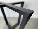 Simple Metal Table Base/Legs Matte Black