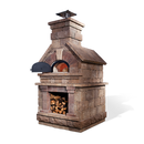 Horno de ladrillos Chicago - Kit de bricolaje CBO 750 | Horno de leña para pizza | Nuestro paquete más popular | Superficie de cocción de 38" x 28"