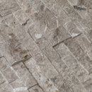 Moon Grey Ledger 3D Panel 6"x24" Natural Marble Wall Tile - Full Truckload
