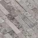 Ventana Gray Ledger Multi-surface 3D Panel 6"x24" Marble Wall Tile - Full Truckload