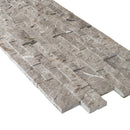 Moon Grey Ledger 3D Panel 6"x24" Natural Marble Wall Tile - Full Truckload